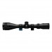 Nikko Stirling Mount Master 3-9 x 40 AO illuminated mil dot rifle scopes supplied with 3/8 inch dovetail Match mounts