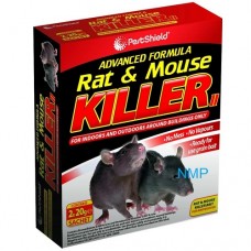 Pestshield Advanced Formula Rat & Mouse Killer 2 x 20g Refill Sachets