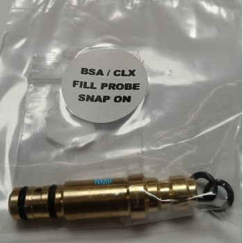 BSA CLX Airgun Fill Probe Quick Coupler Snap Socket Fitting for filling PCP Pre charged Rifles with grease and O Rings